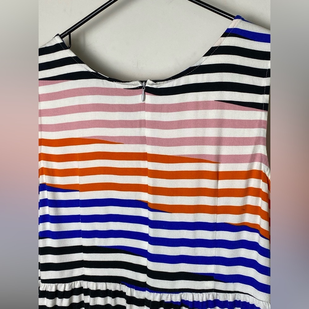 Dusen Dusen x Anthropologie Striped
Midi Dress Sz Large - Picture 3 of 7
